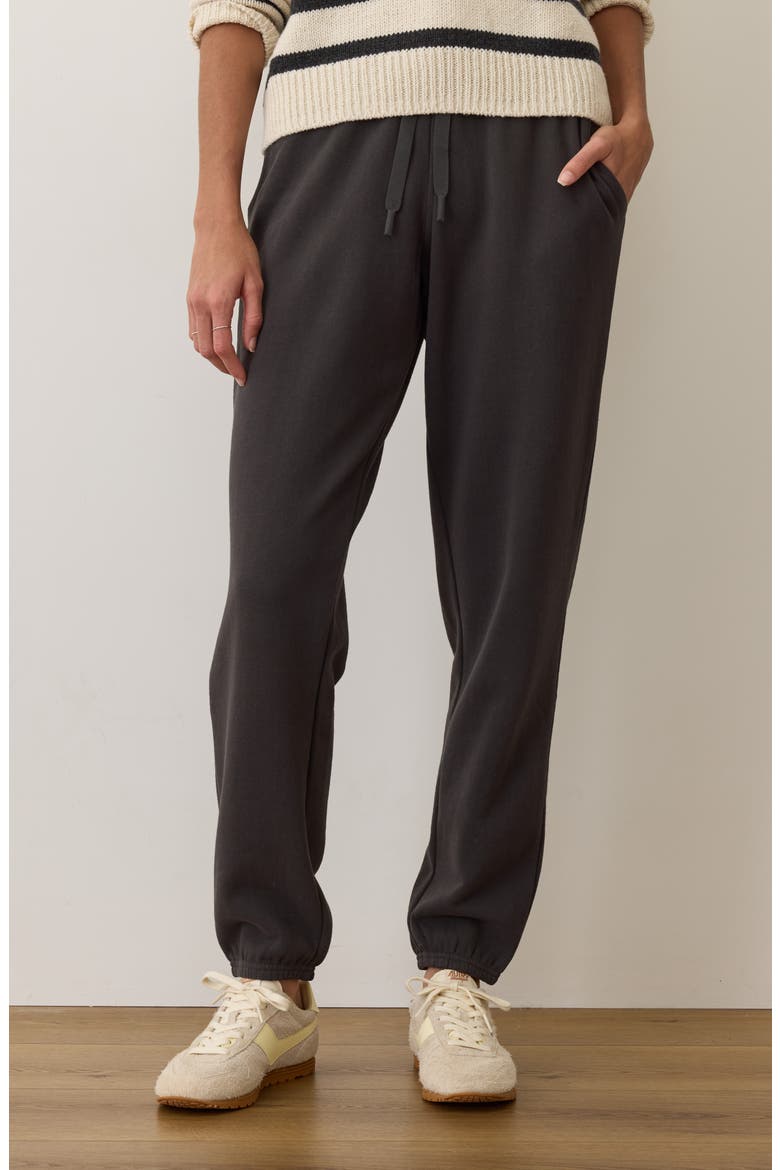 Cloud 9 Cotton Blend Fleece Joggers, Alternate, color, FADED BLACK
