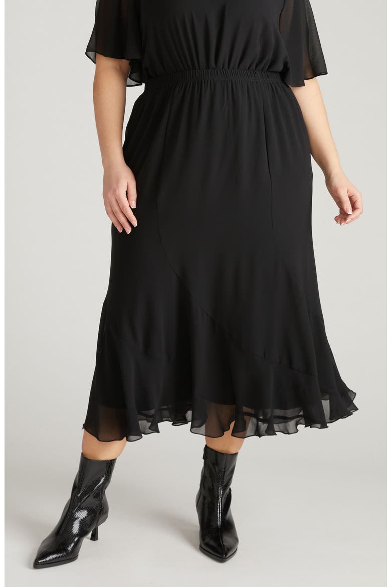Navarate Maxi Skirt, Main, color, BLACK