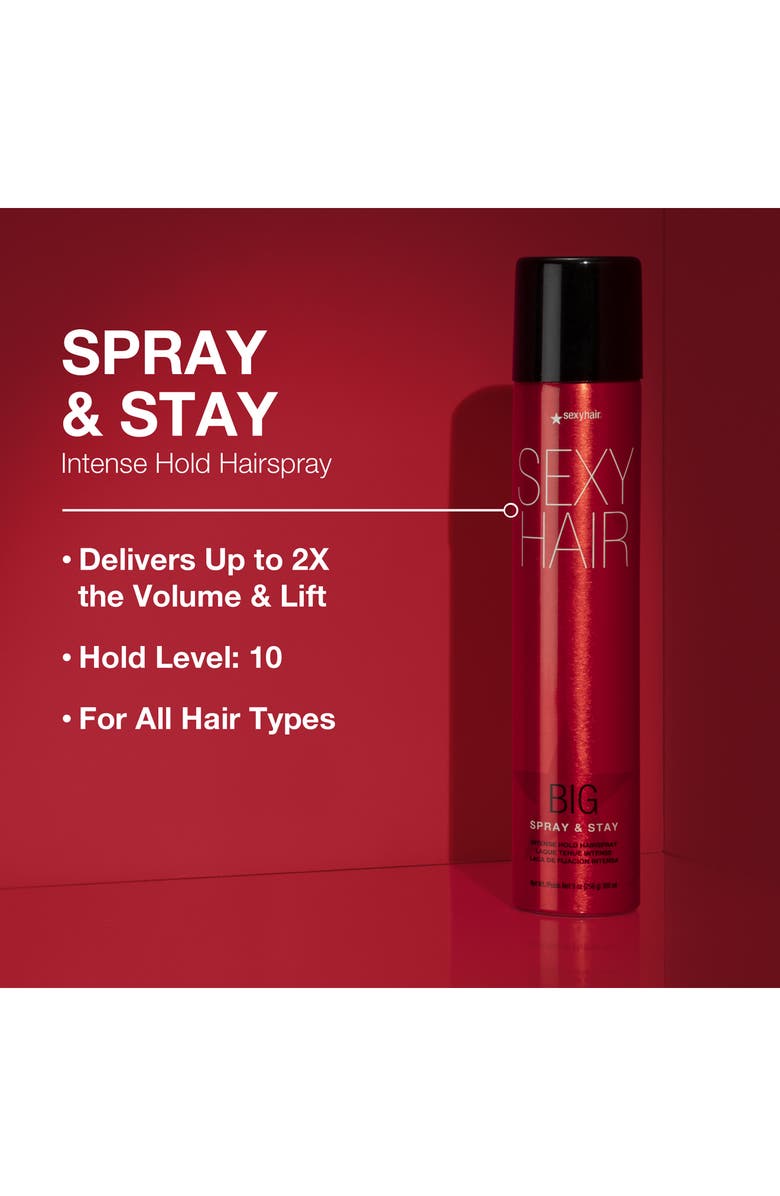 BIG SEXY HAIR Spray & Stay Intense Hold Hairspray - 9 oz., Alternate, color,