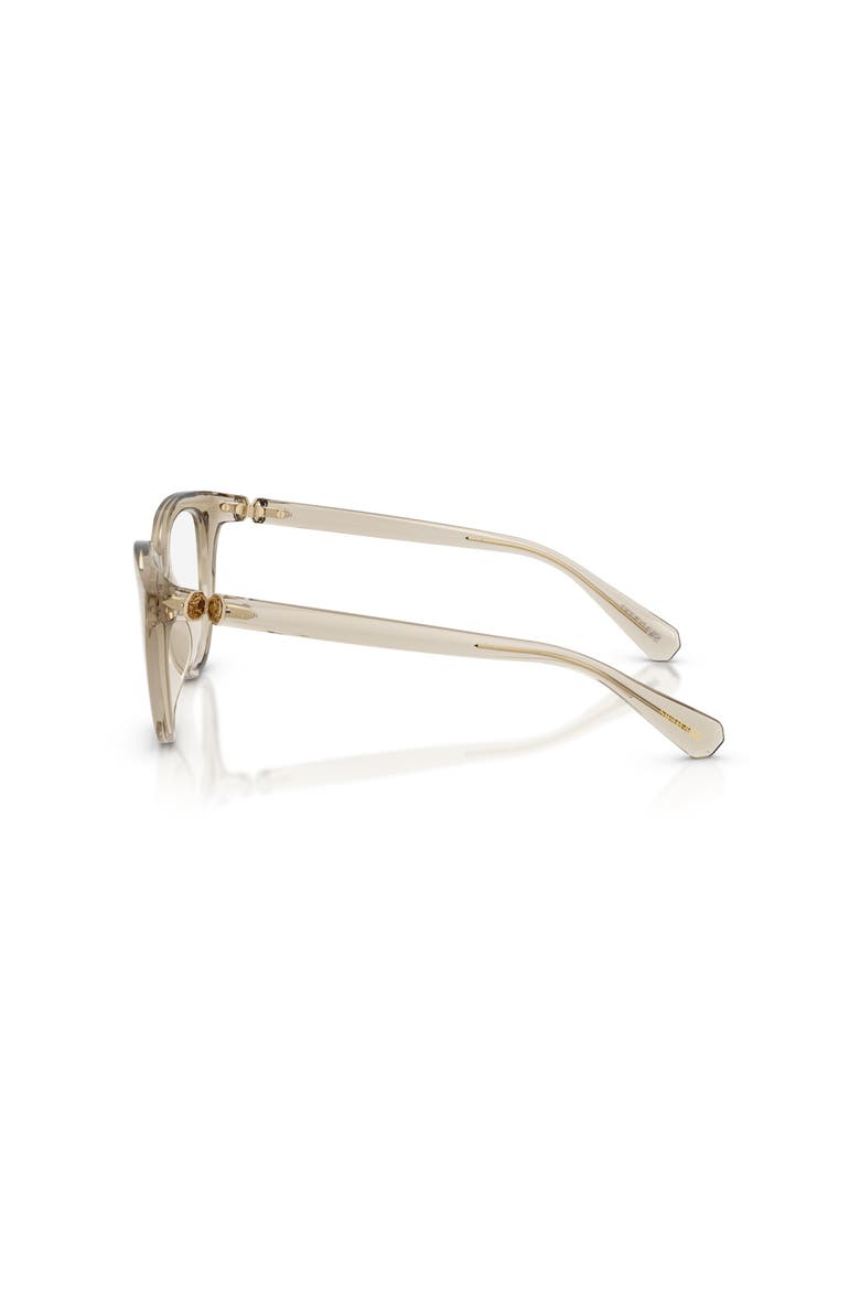 49mm Cat Eye optical glasses, Alternate, color, Beige