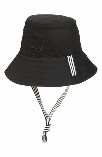 Script Stripe Bucket Hat