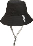 Favorite Daughter Script Stripe Bucket Hat