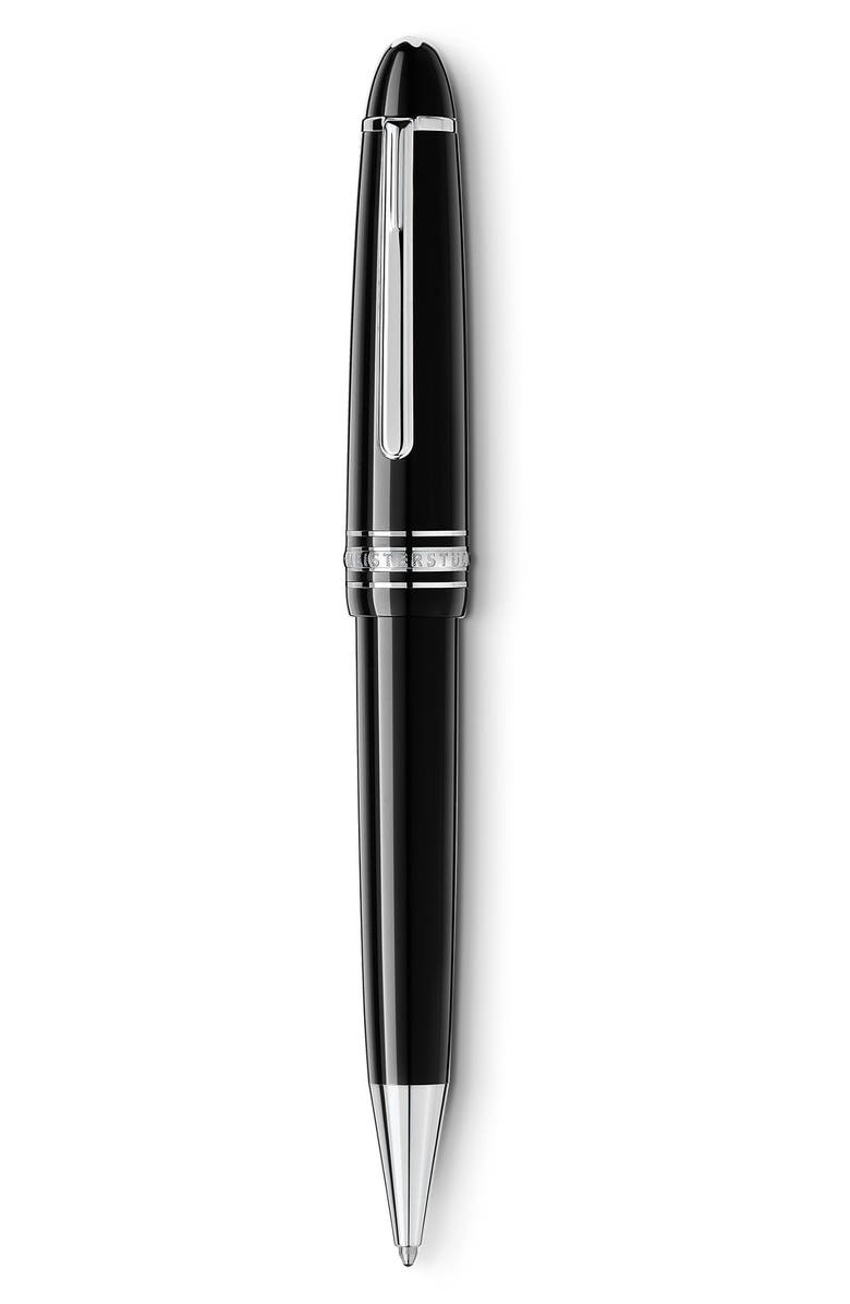 Montblanc Meisterstück LeGrand Platinum Line Ballpoint Pen, Main, color, Black