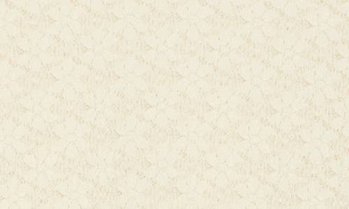 Sanctuary Mock Neck Lace Top In Neutral