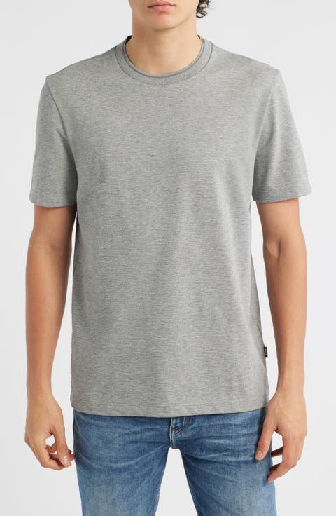 Thompson Tipped Cotton Blend T-Shirt