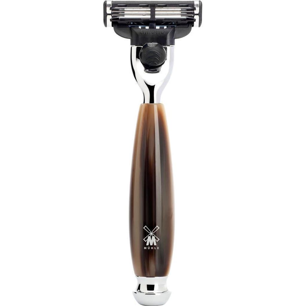 Mühle Vivo Brown Horn Mach-3 Razor