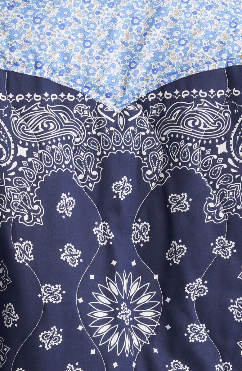 CALL IT BY YOUR NAME x Liberty London Mixed Print Quilted Jacket, Alternate, color, 