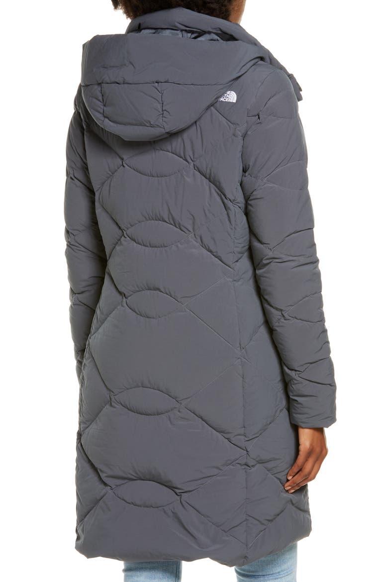 Miss Metro II Hooded Water Resistant Down Parka, Alternate, color, VANADIS GREY
