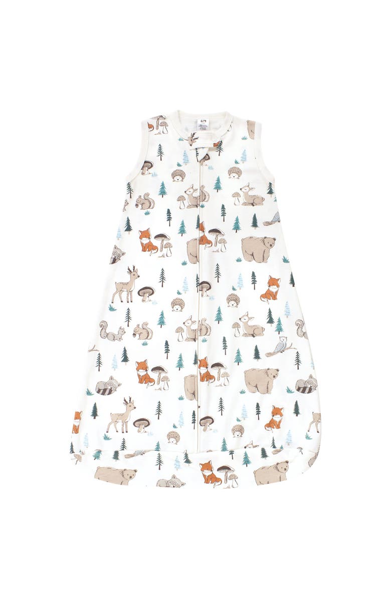 Hudson Baby 2Pk Interlock Sleeping Bag, Alternate, color, Boy Woodland Pals