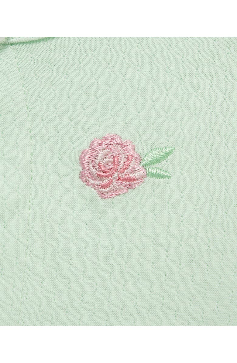 Little Me Bouquet Cardigan Dress Set, Alternate, color, Floral