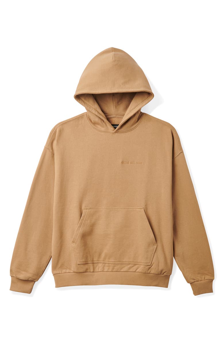 Brixton Embroidered Heavyweight Hoodie, Alternate, color, 