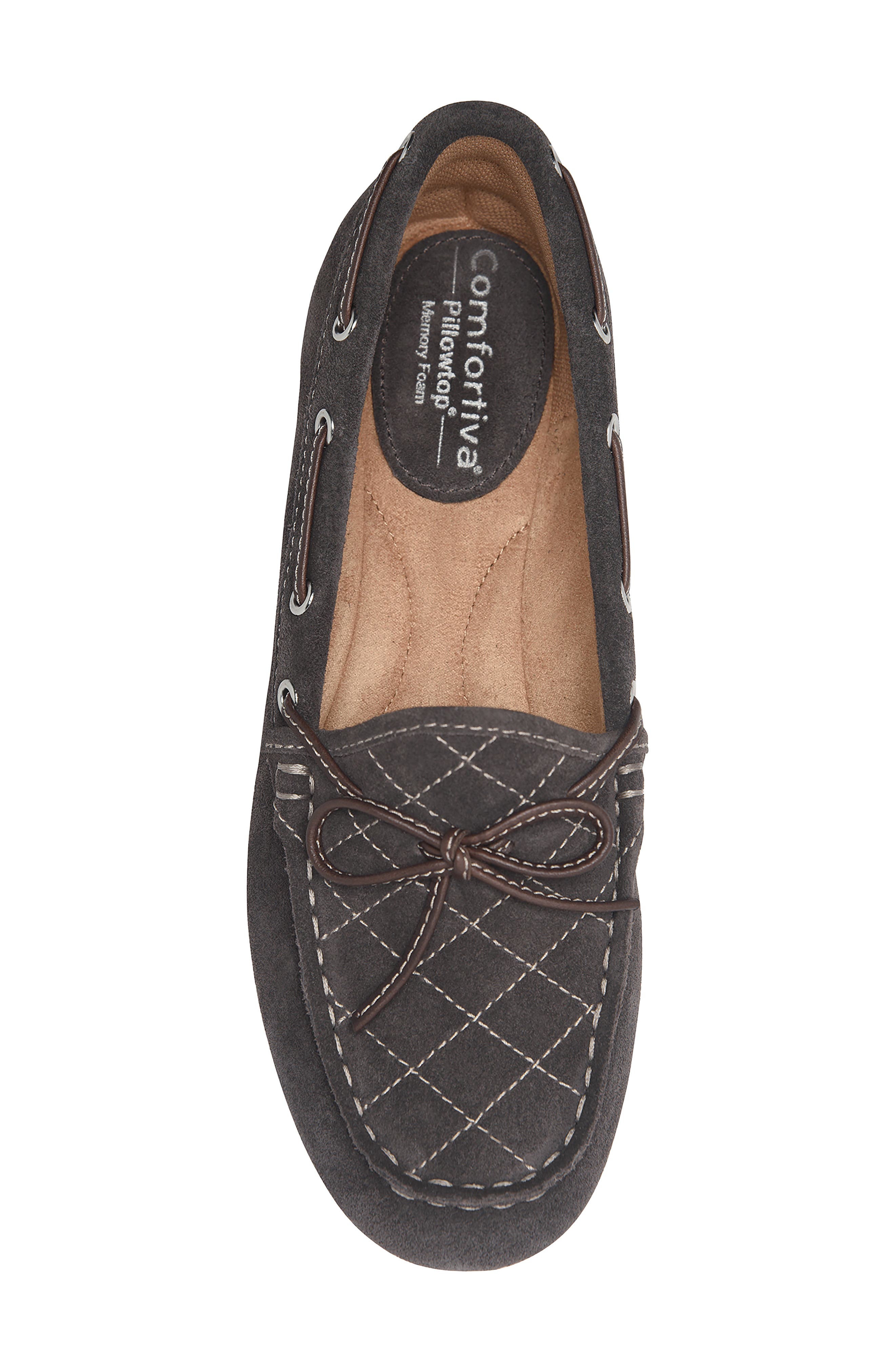 Tessie Leather Loafer, Alternate, color, LINCE DARK BROWN
