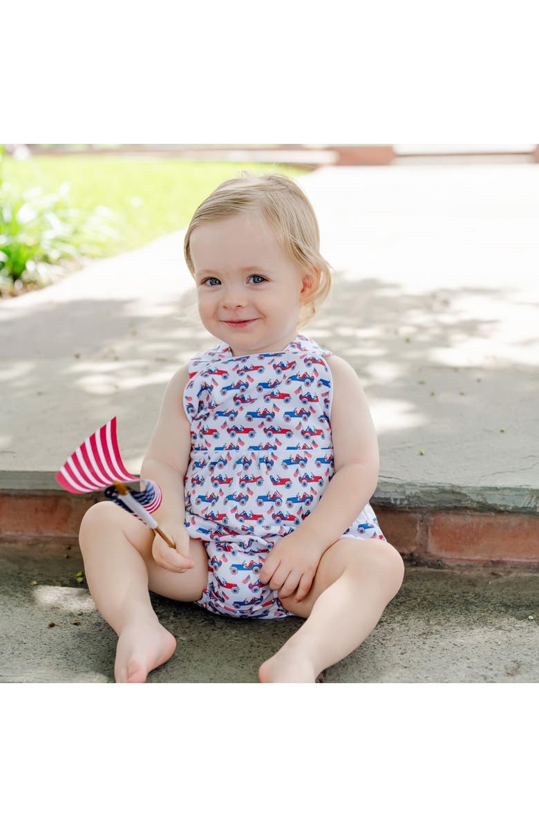 Lila and Hayes Benton Boys' Bubble, Alternate, color, Patriotic Jeeps