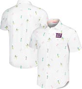 Tommy Bahama Men's Tommy Bahama White New York Giants Nova Wave Flocktail Button-Up Shirt
