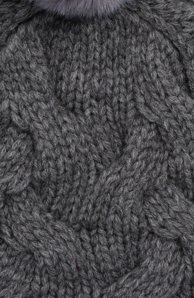 Echo Park Cable Beanie, Alternate, color, Dark Grey