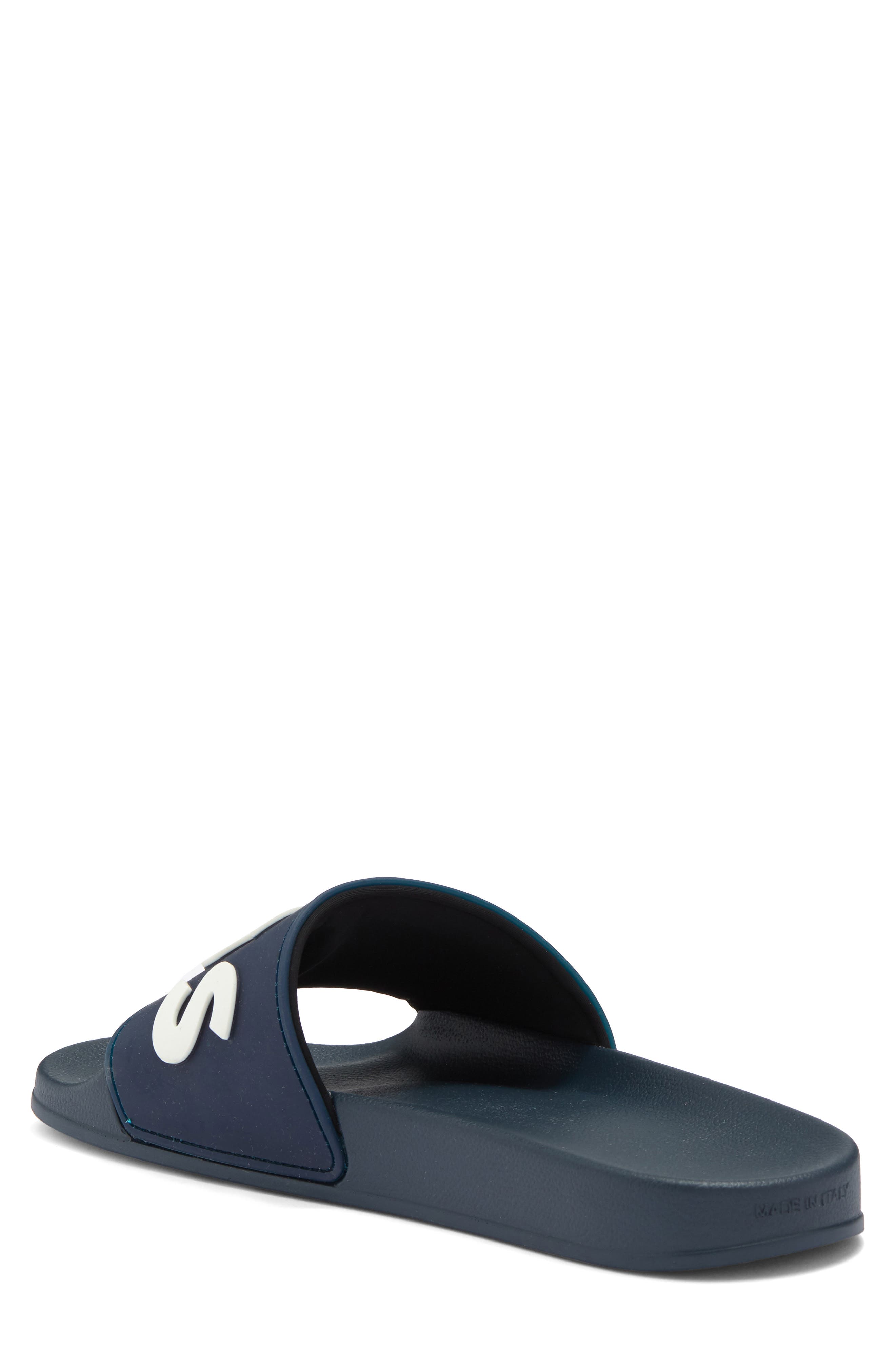 BOSS Kirk Slide Sandal, Alternate, color, Charcoal