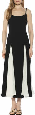 Alexia Admor Corvin Colorblock Godet Maxi Dress