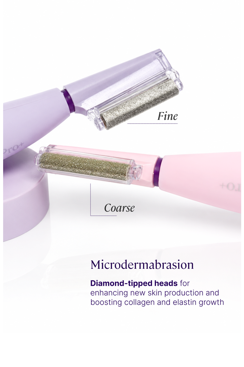 Microsmooth 2PC Microdermabrasion Tips for Sonicsmooth, Alternate, color, Neutral, balanced color.