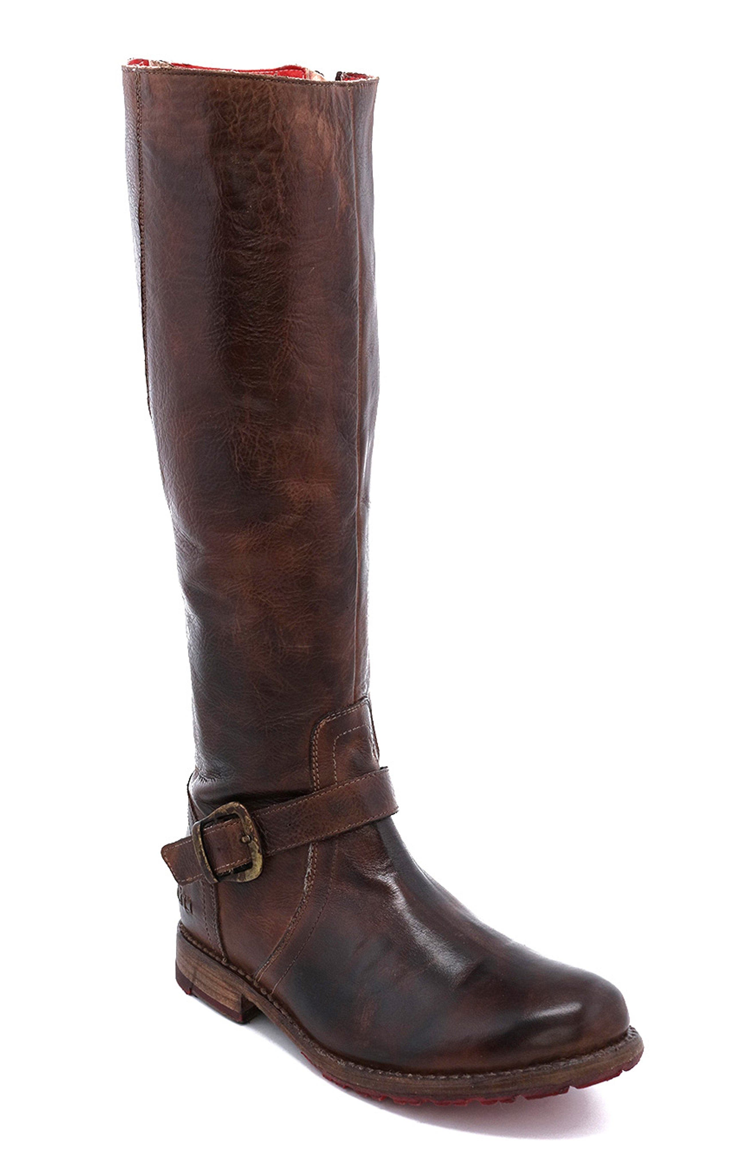 Bed Stu Glaye Riding Boot, Main, color, Teak Rustic