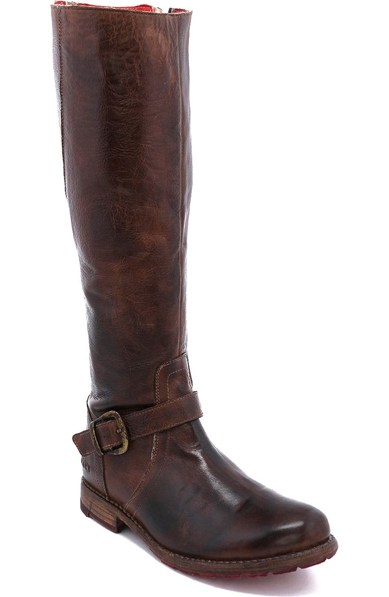 Bed Stu Glaye Riding Boot, Main, color, Teak Rustic