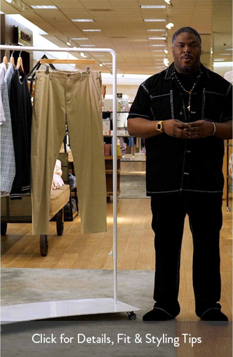 Flat Front Signature Sateen Dress Pants, sales video thumbnail