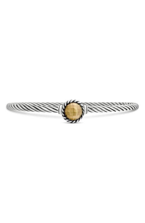 Châtelaine Bracelet with Gold Dome and 18K Gold