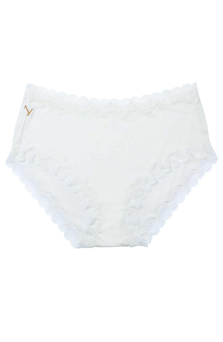 Uwila Warrior Soft Silk Briefs, Main, color, Winter White