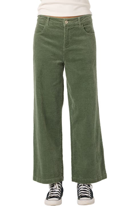 Langford Wide Leg Corduroy Pants
