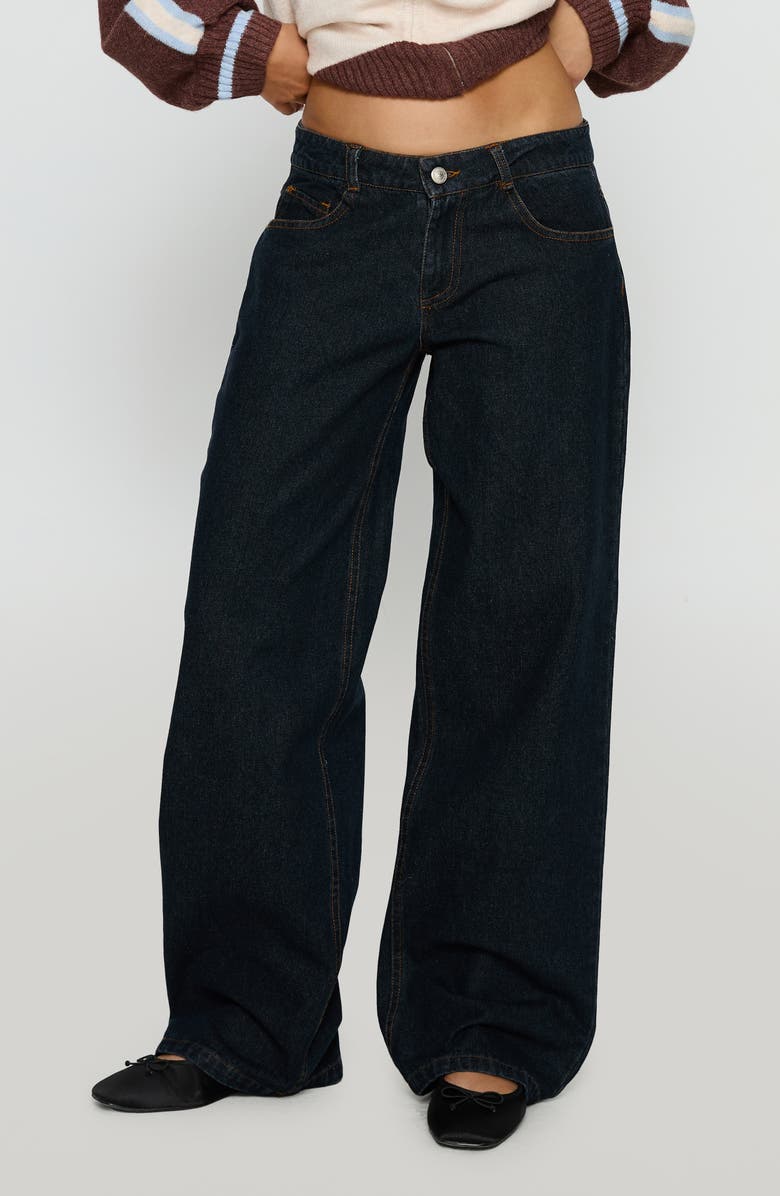 Princess Polly Korinne Low Rise Bootcut Jeans, Main, color, 