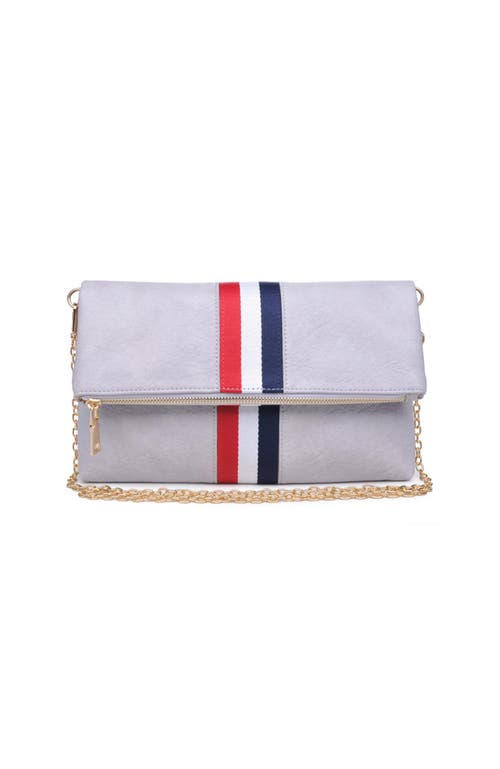 Moda Luxe Jules Clutch In Dove Grey