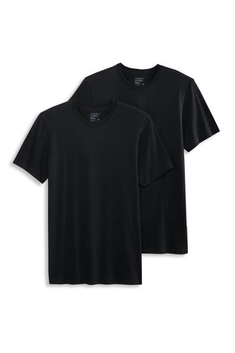 Men's Big Man Made in America 100% Cotton V-Neck Undershirt - 2 Pack