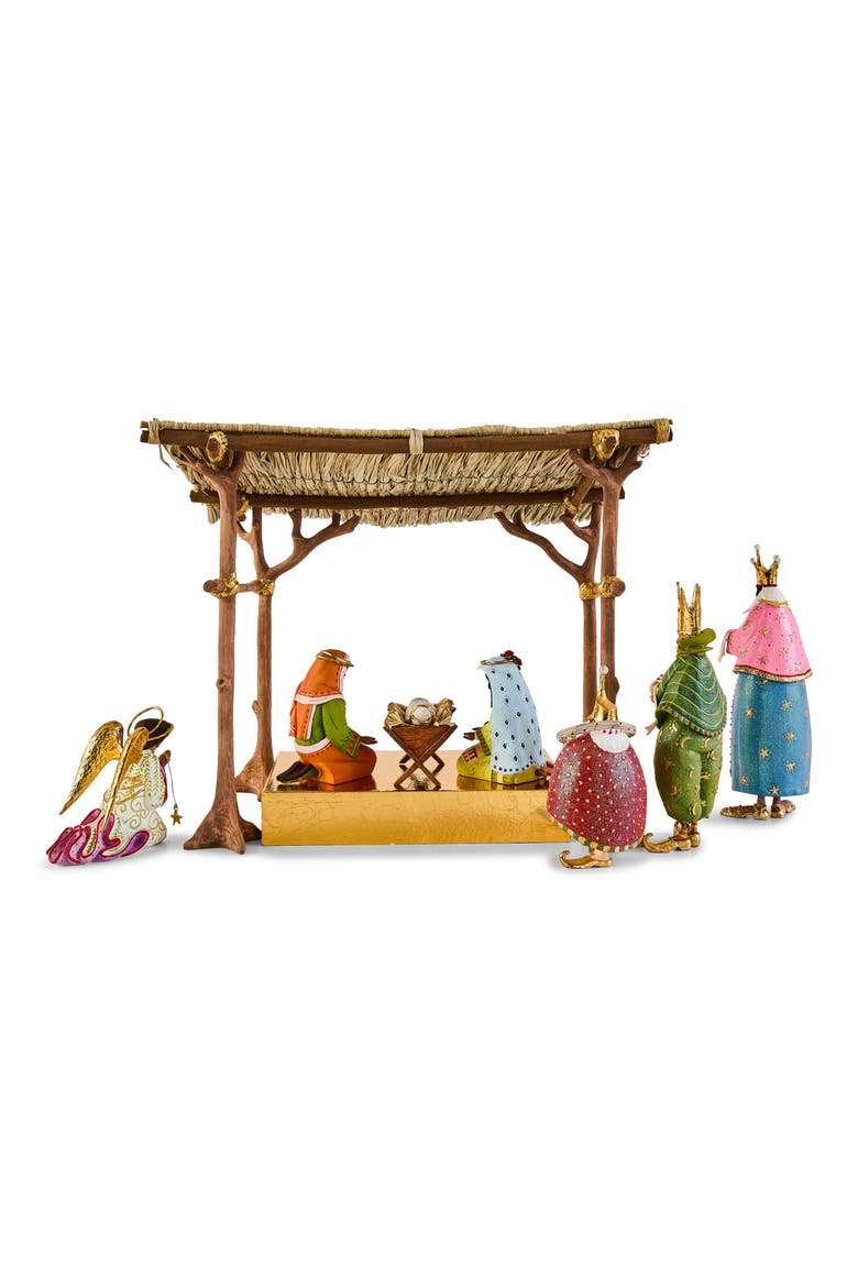 Patience Brewster World Nativity 8-Piece Set, Alternate, color, MULTI