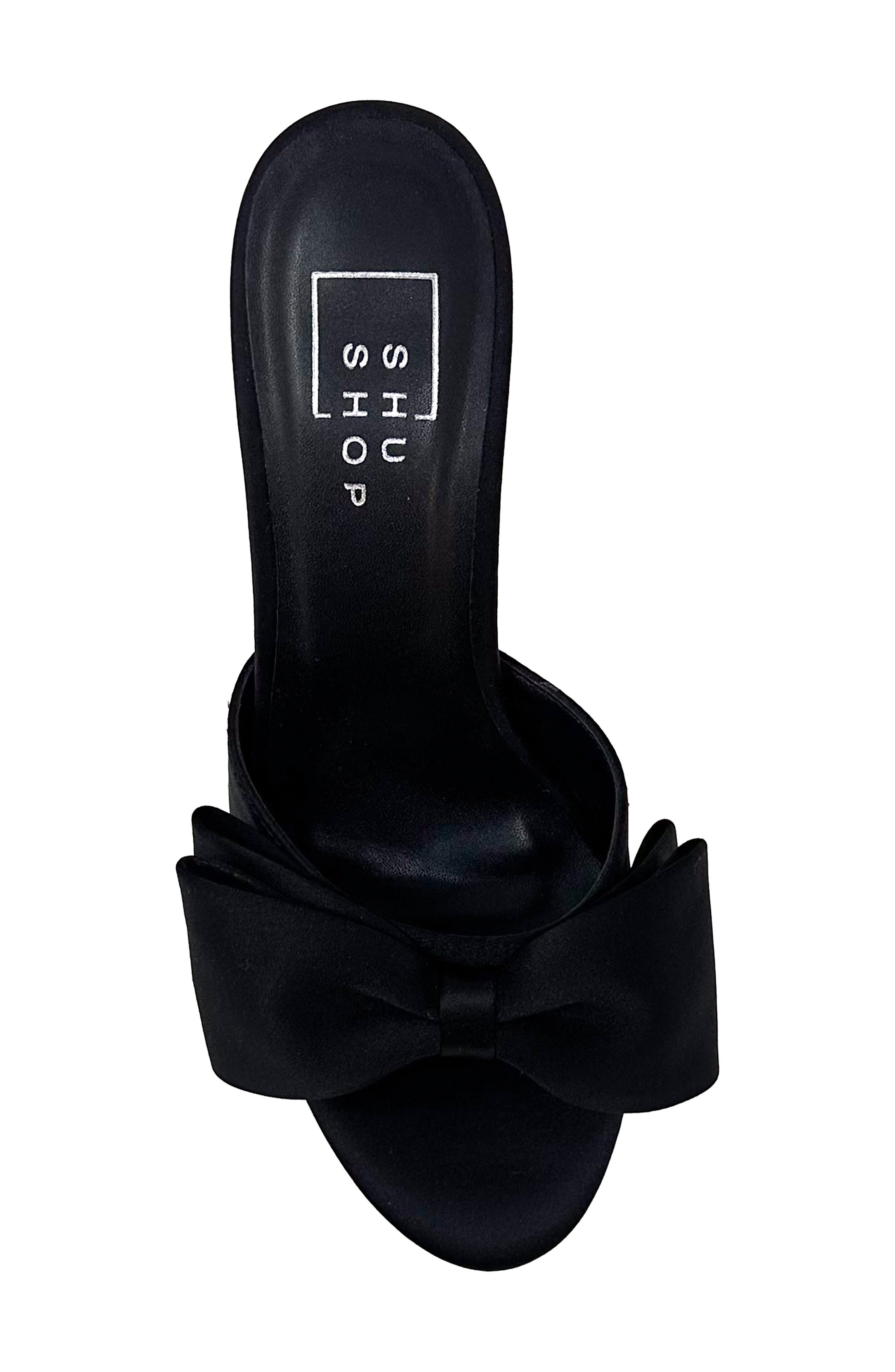 SHUSHOP Elena Sandal, Alternate, color, Black