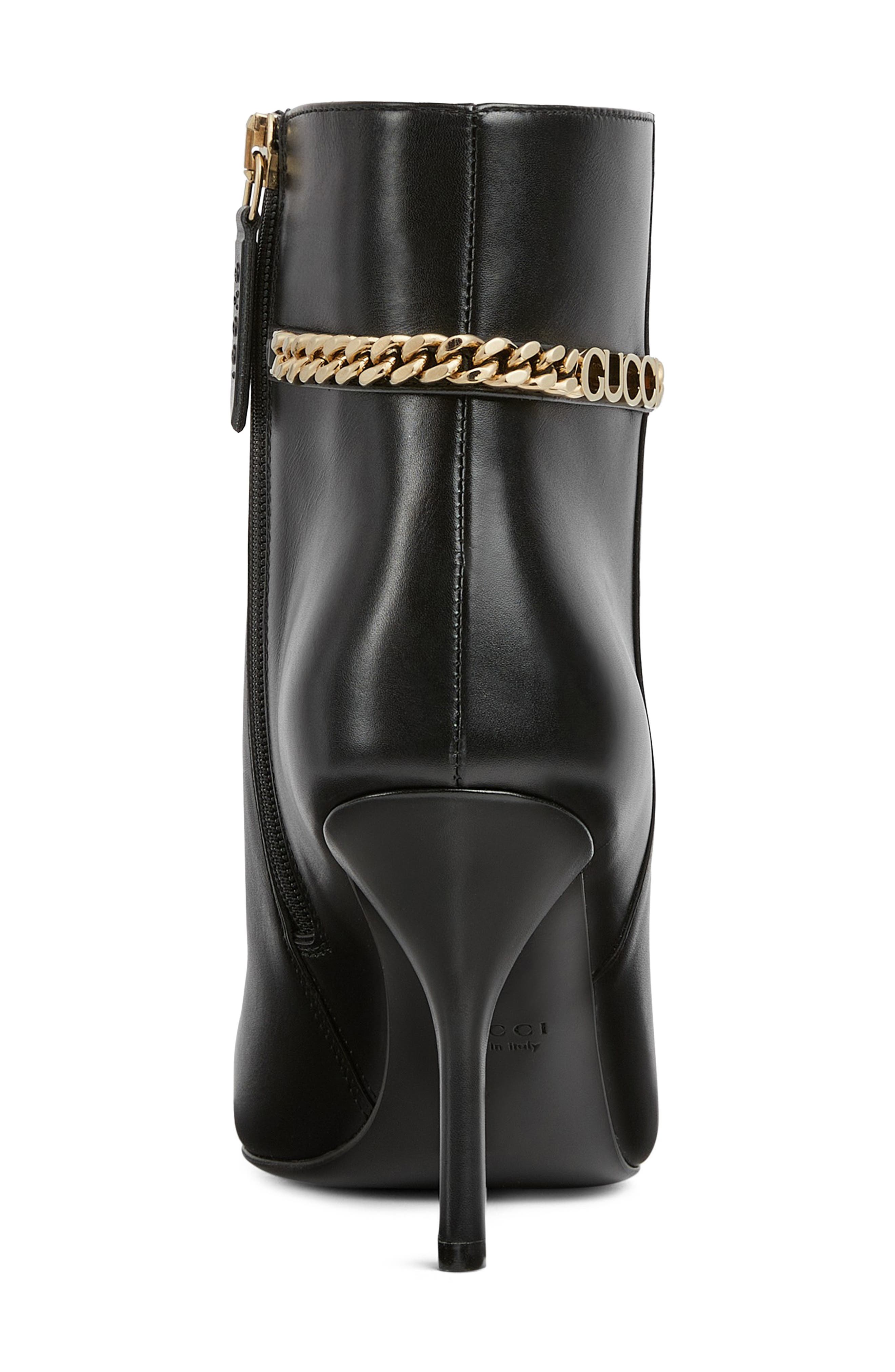 Gucci Signoria Stiletto Bootie, Alternate, color, 