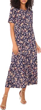 Vince Camuto Print Maxi Dress