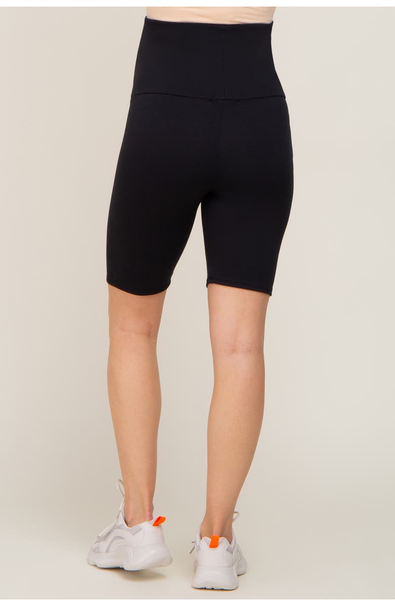 PinkBlush Wide Band Maternity Biker Shorts, Alternate, color, 