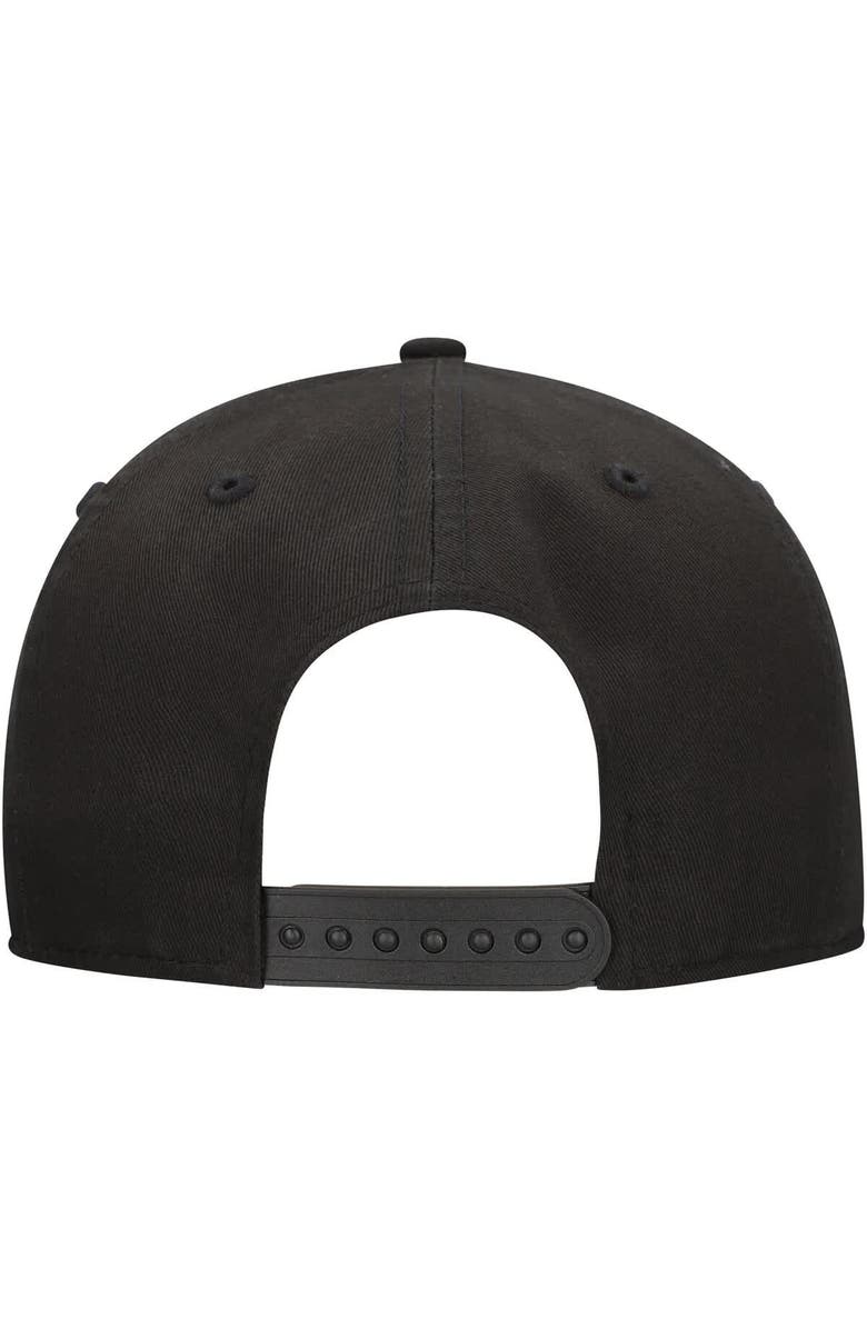 New Era Men's New Era Black Texas Rangers Tonal Pop A-Frame 9FORTY Adjustable Hat, Alternate, color, 