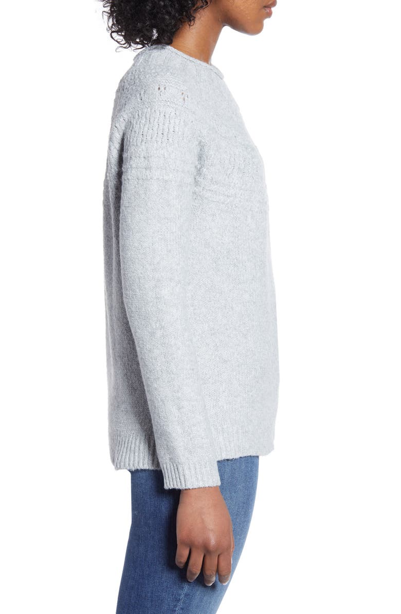 Caslon<sup>®</sup> Stitch Detail Pullover, Alternate, color, 