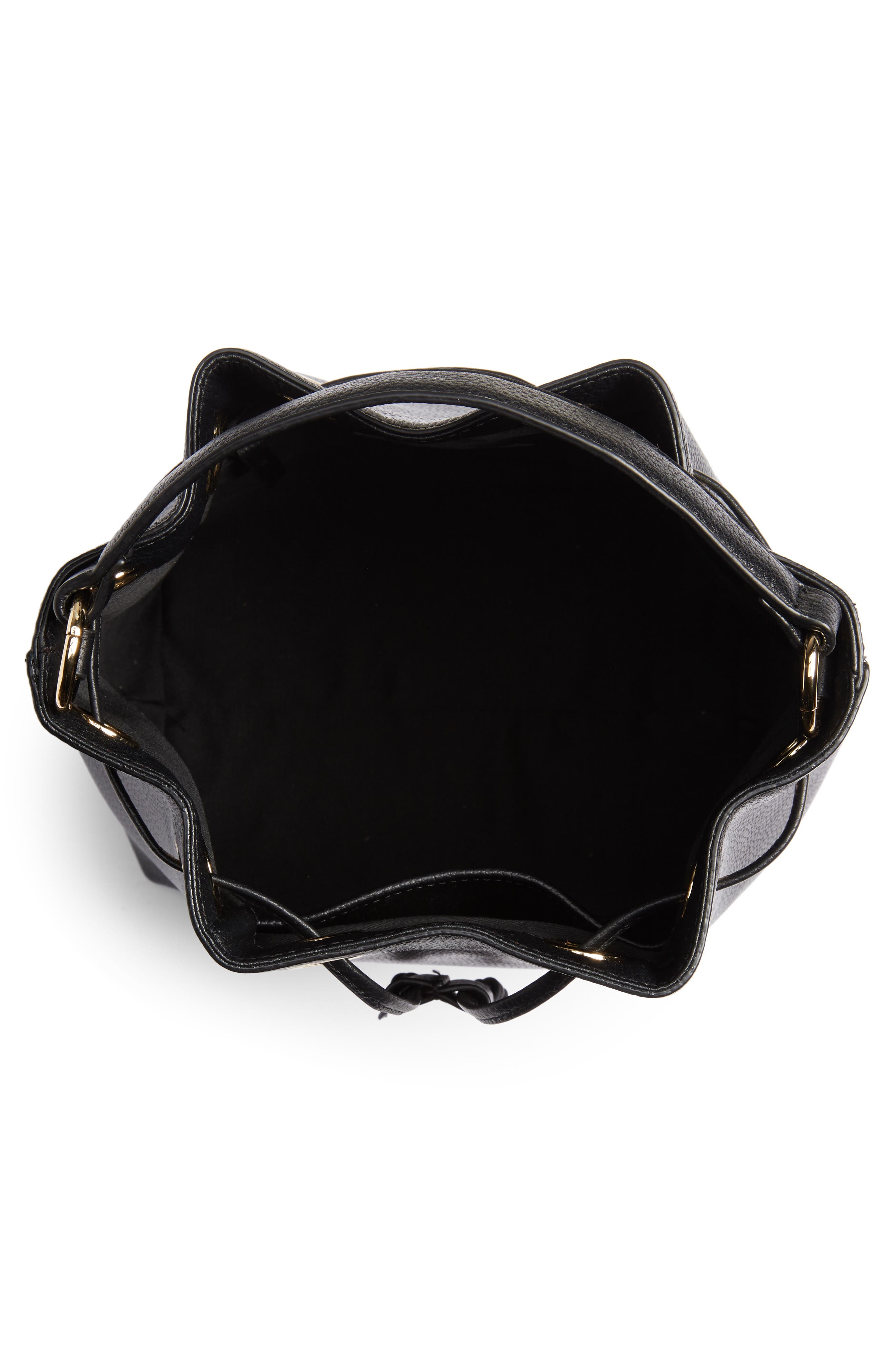 Nordstrom Delilah Leather Bucket Bag, Alternate, color, 