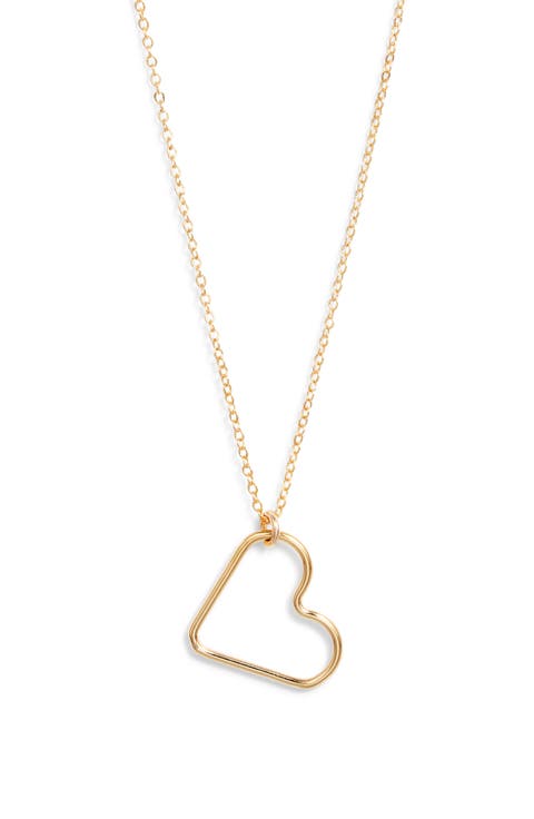 Mabel Heart Pendant Necklace
