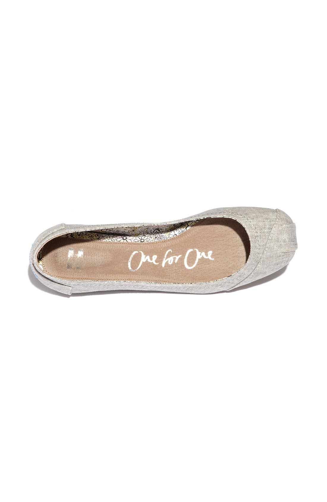TOMS 'Natalia' Ballet Flat, Alternate, color, 