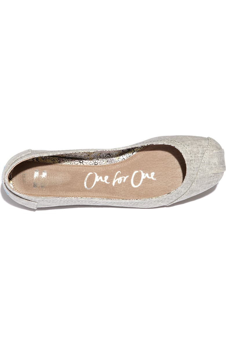TOMS 'Natalia' Ballet Flat, Alternate, color,