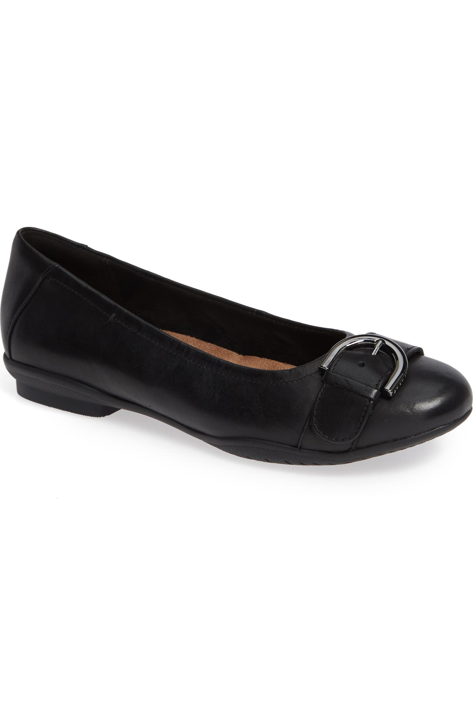 Clarks® Neenah Lark Flat (Women) | Nordstrom