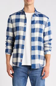 Faherty Long Sleeve Breeze Linen Blend Shirt