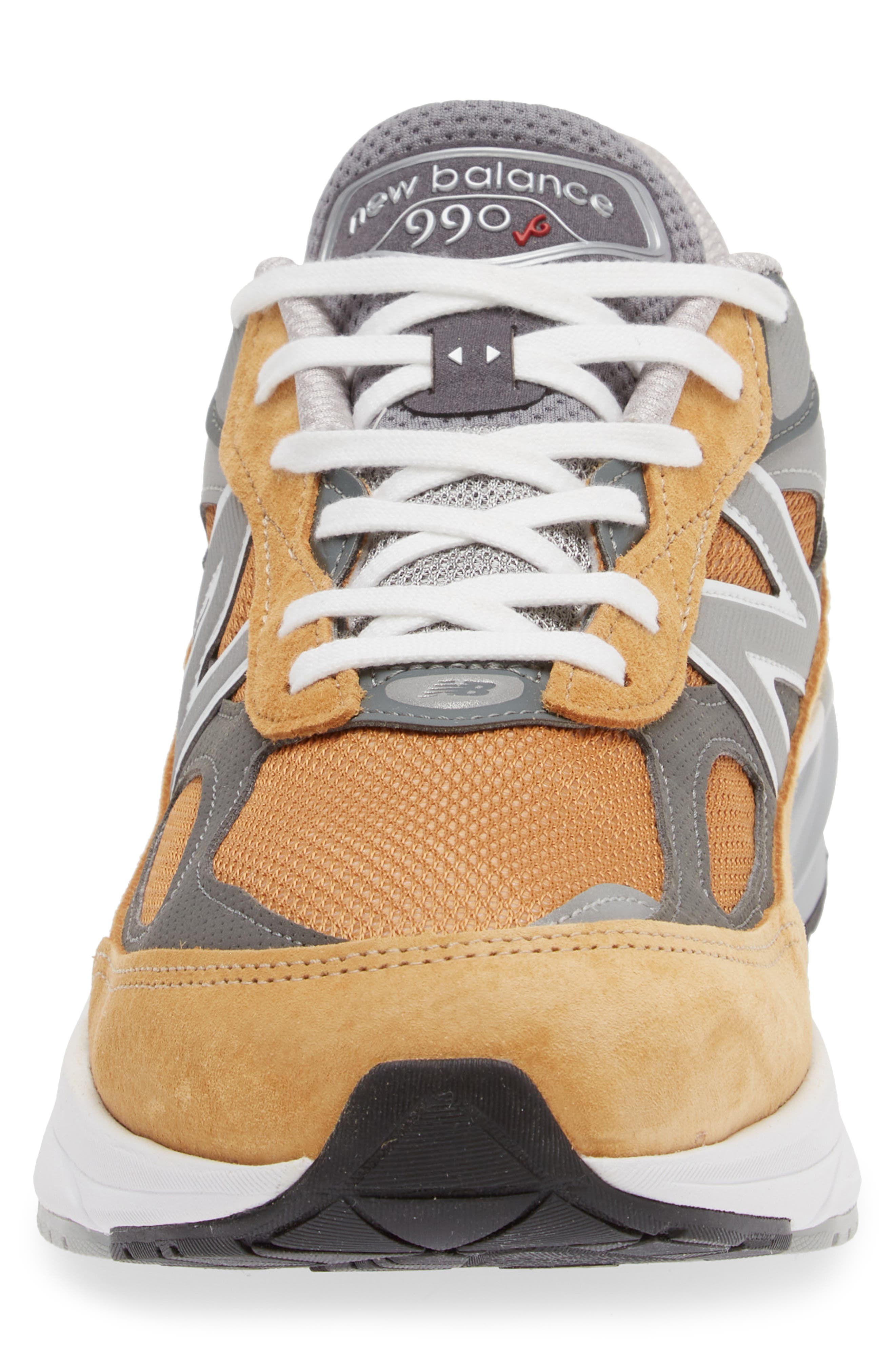 New Balance Gender Inclusive Made in USA 990v6 Sneaker, Alternate, color, Workwear/ Grey