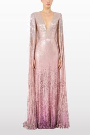 Jenny Packham Easy Breezy Sequin-Embellished Maxi Dress