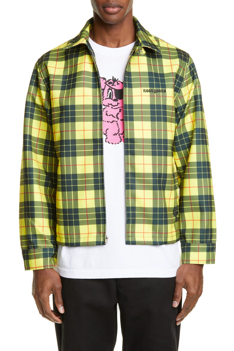 Singled Out Jacket, Main, color, TARTAN YELLOW