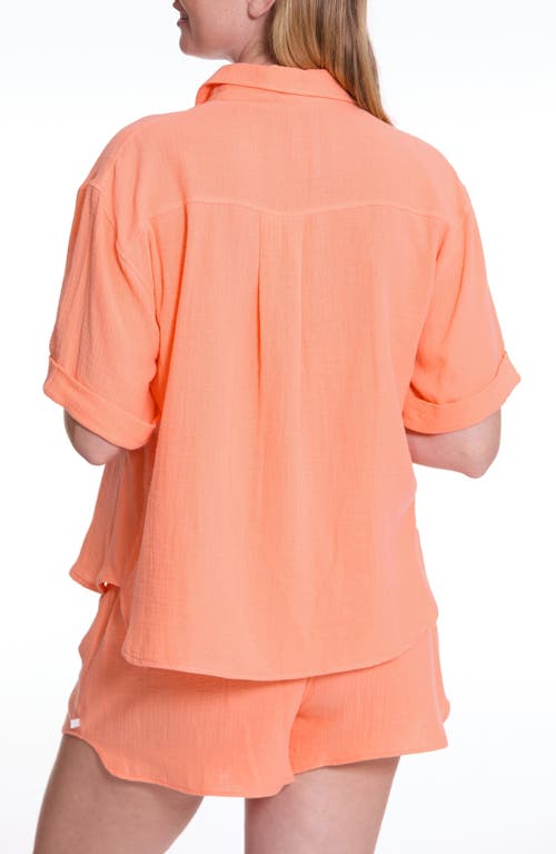 Cache Coeur Ice Cream Organic Cotton Gauze Maternity Short Pajamas