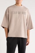 Fear of God Essentials Merch Logo Graphic Cotton T-Shirt
