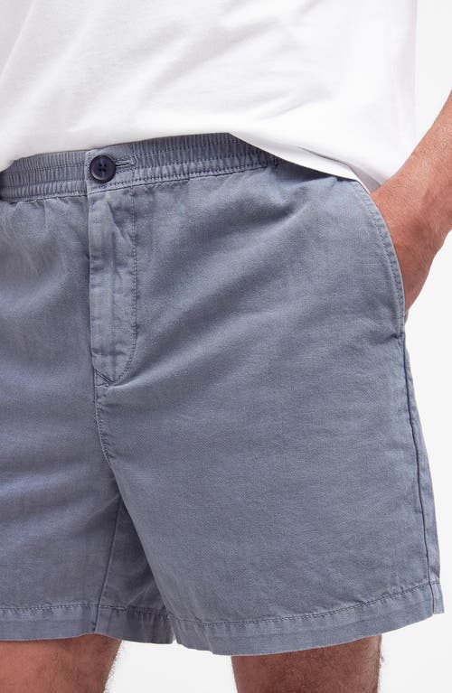 BARBOUR BARBOUR MELONBY COTTON & LINEN SHORTS